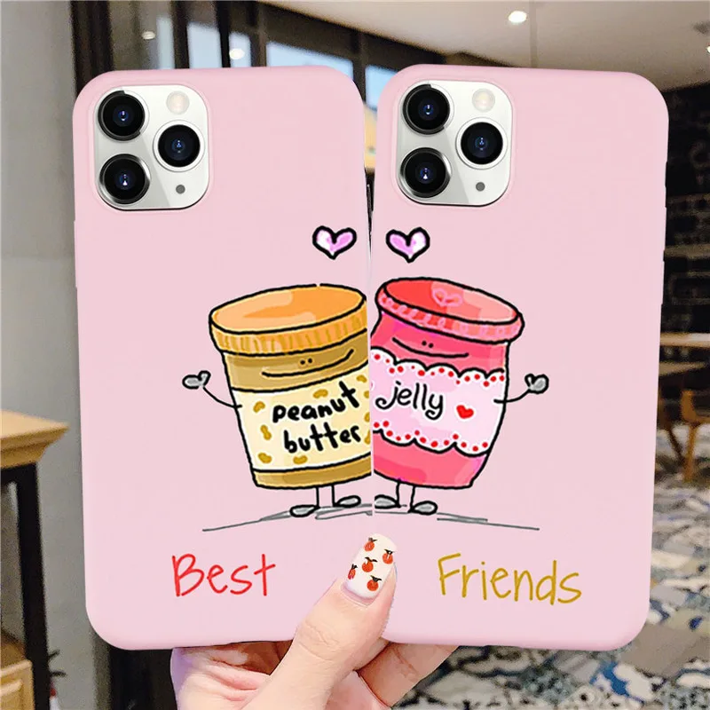 Лучшие друзья навсегда мультфильм BFF Чехол для мобильного телефона IPhone 12 11 Pro Max XS