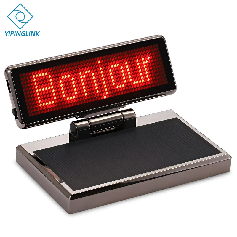 Автомобиль с питанием от солнечных батарей светодиодный дисплей беспроводной