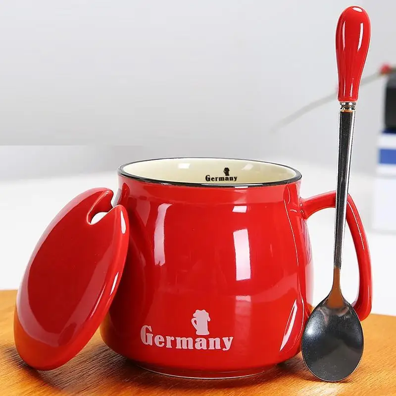 Милая посуда для напитков керамическая чайная кружка креативная забавная