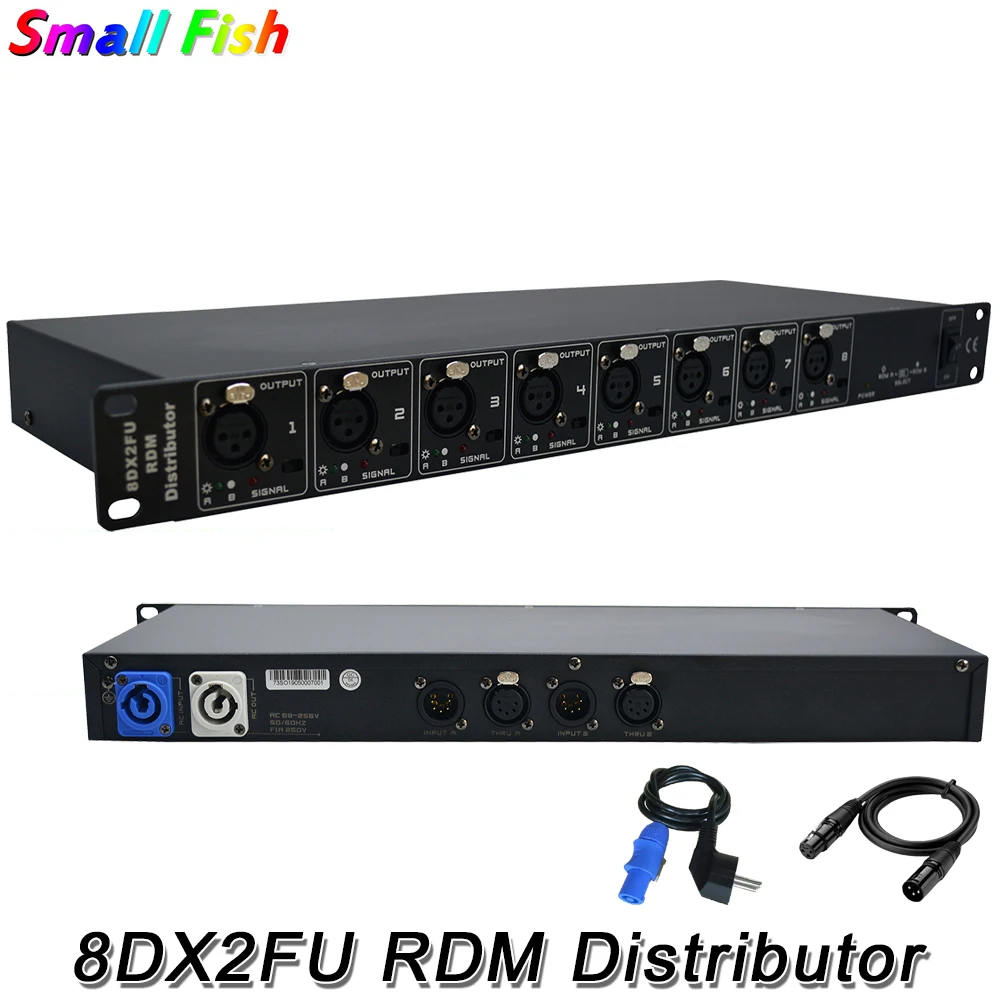 RDM дистрибьютор сценический светильник DMX512 сплиттер разделитель усилителя