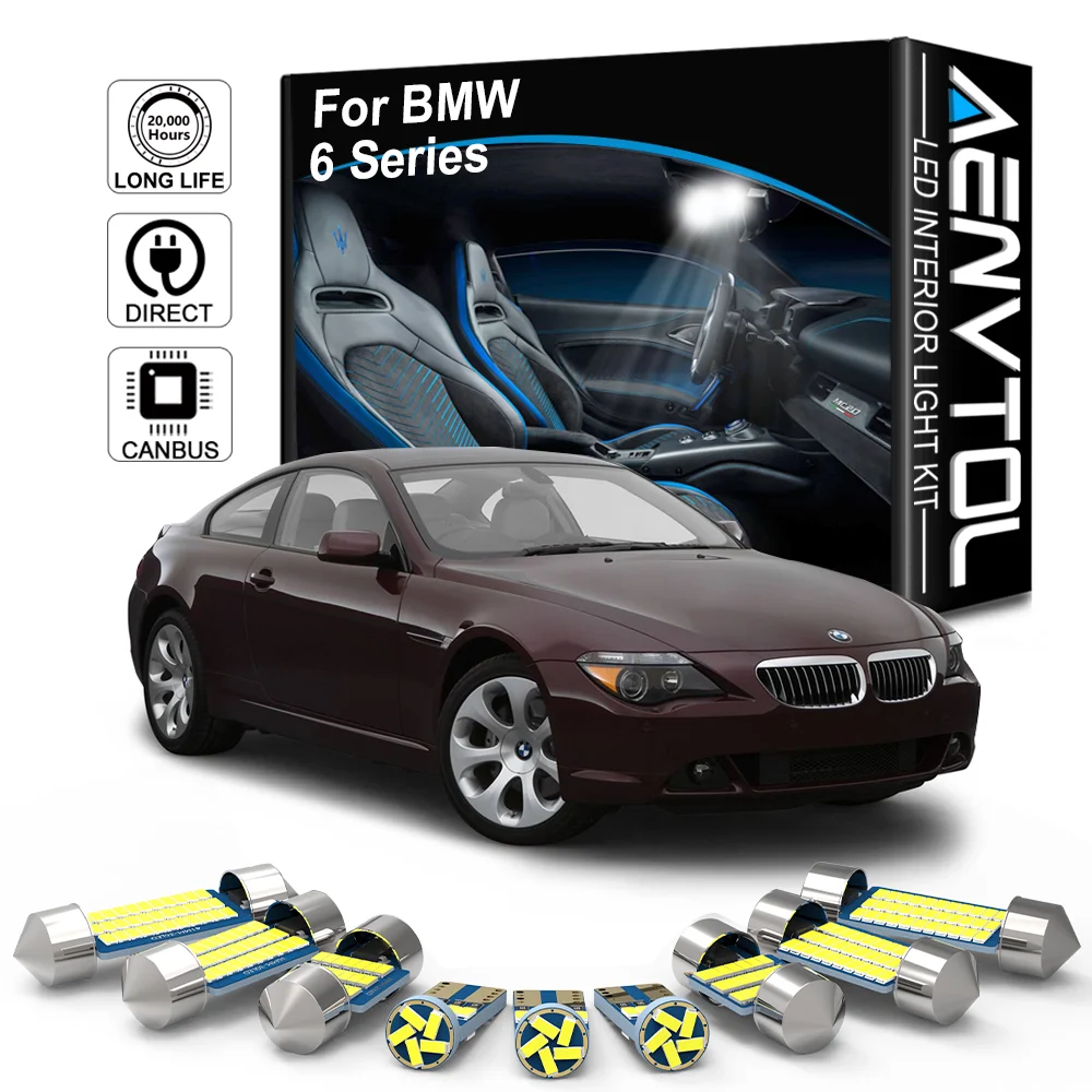 AENVTOL Canbus светодиодный BMW 6 серии M6 E63 E64 F06 Gran Coupe Трансформер Автомобиля