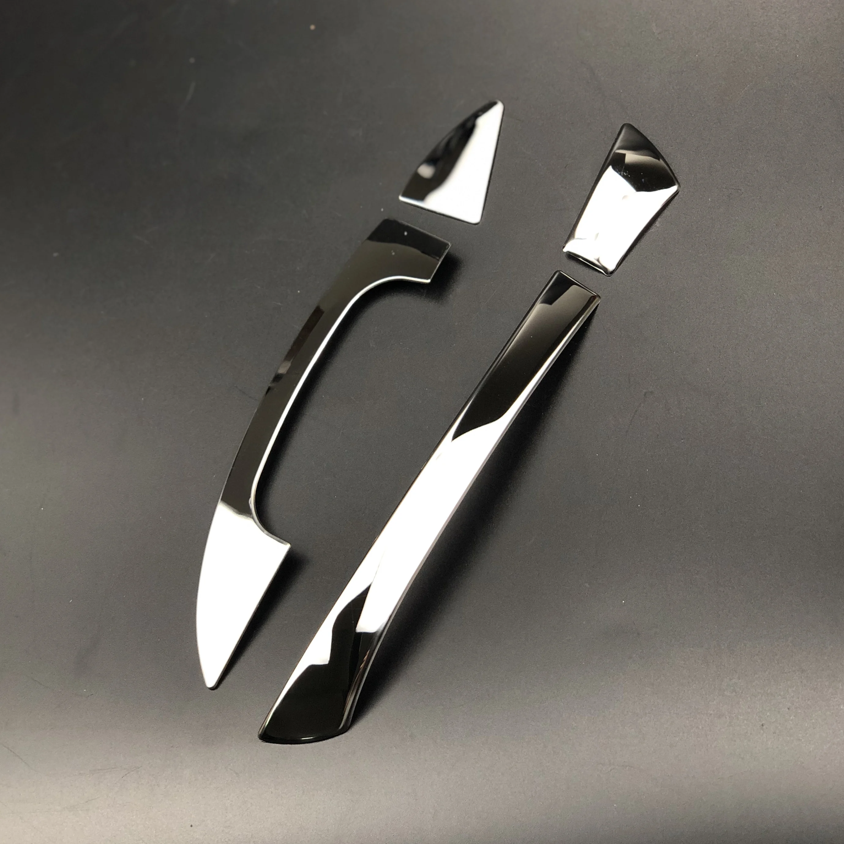 Автомобильный Стайлинг нержавеющая сталь дверные ручки накладка наклейки для