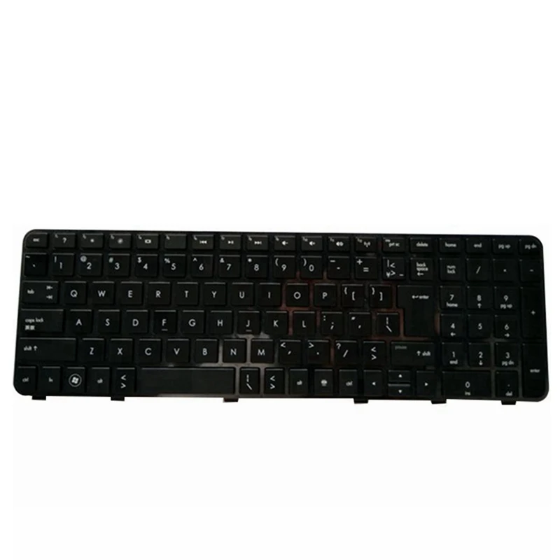 Клавиатура для ноутбука US HP DV6 DV6T DV6-6000 DV6-6100 DV6-6200 DV6-6b00 dv6-6c00 черный Английский Цвет
