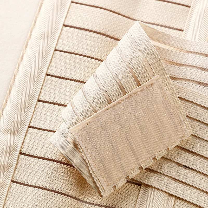

Women's Sports Waistband Slim Corset Training Body Restraint Thin Body Shaping Belt Elastic Fitness Waist Trainer AS3485