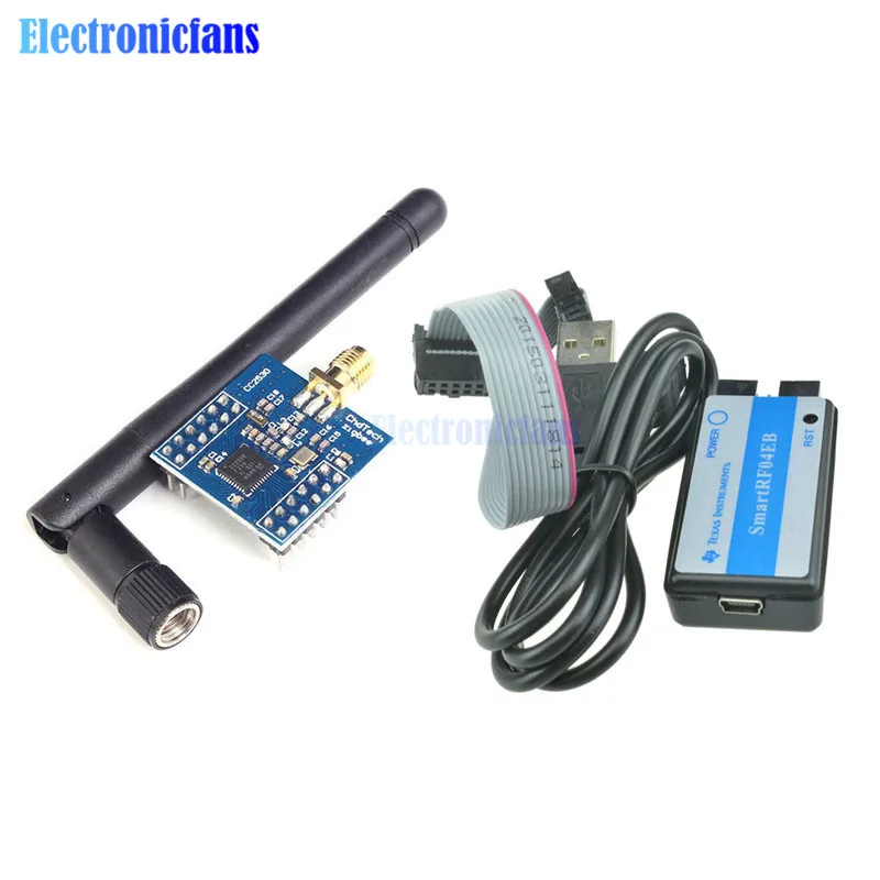 CC2530 Zigbee модуль UART Беспроводная основная плата макетная CC2530F256 последовательный