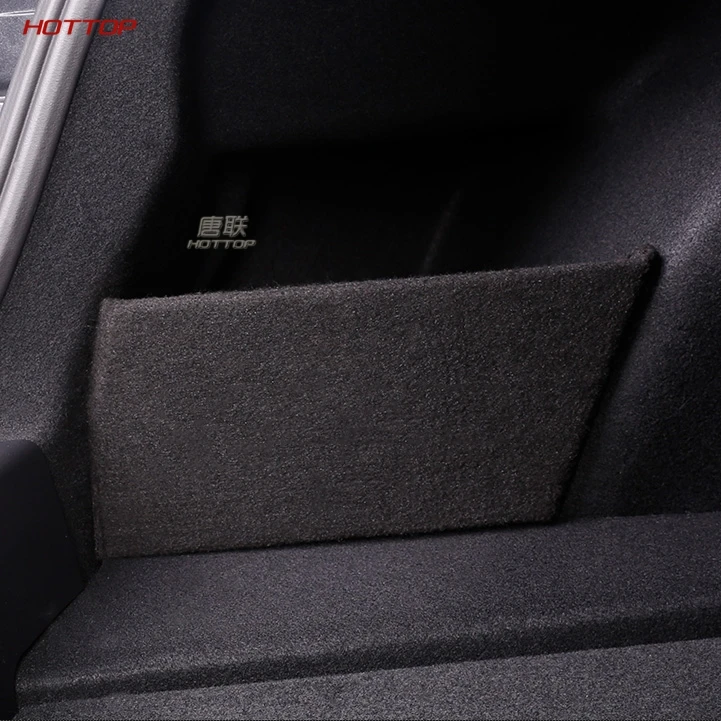 

Car Styling For Tesla Model 3 Car Storage Partitions On Both Sides Of The Trunk Partition Modification Tail Box Car Accessories