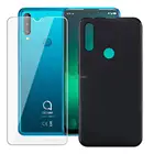 Чехол для Alcatel 3X 2019 2020, закаленное стекло, полная защита, чехол с закаленным стеклом для Alcatel 3X 2019 5048U 5048Y