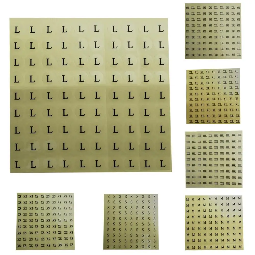 90 шт. Прозрачная Круглая наклейка размер этикетки бумажная бирка для одежды