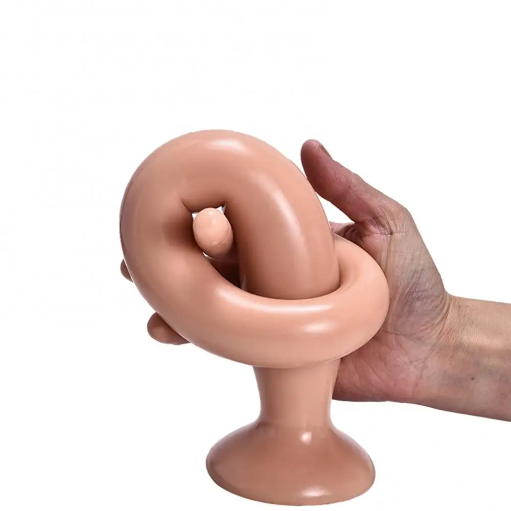 OLO большой длинный вагинальный член Анальная пробка Анальный фаллоимитатор