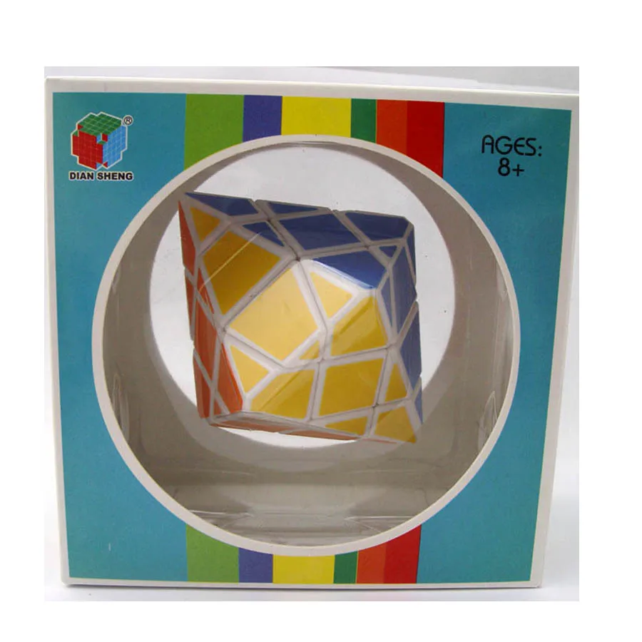 

Diansheng Strange Shape Magic Cube Hexagonal Pyramid Cubo Magico Learning&Educational Speed Puzzle Toys for Children