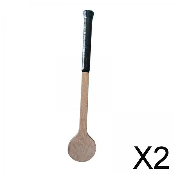 2xTennis Pointer Wooden Tennis Spoon Beginner Mid Tennis Sweet Spot Practice