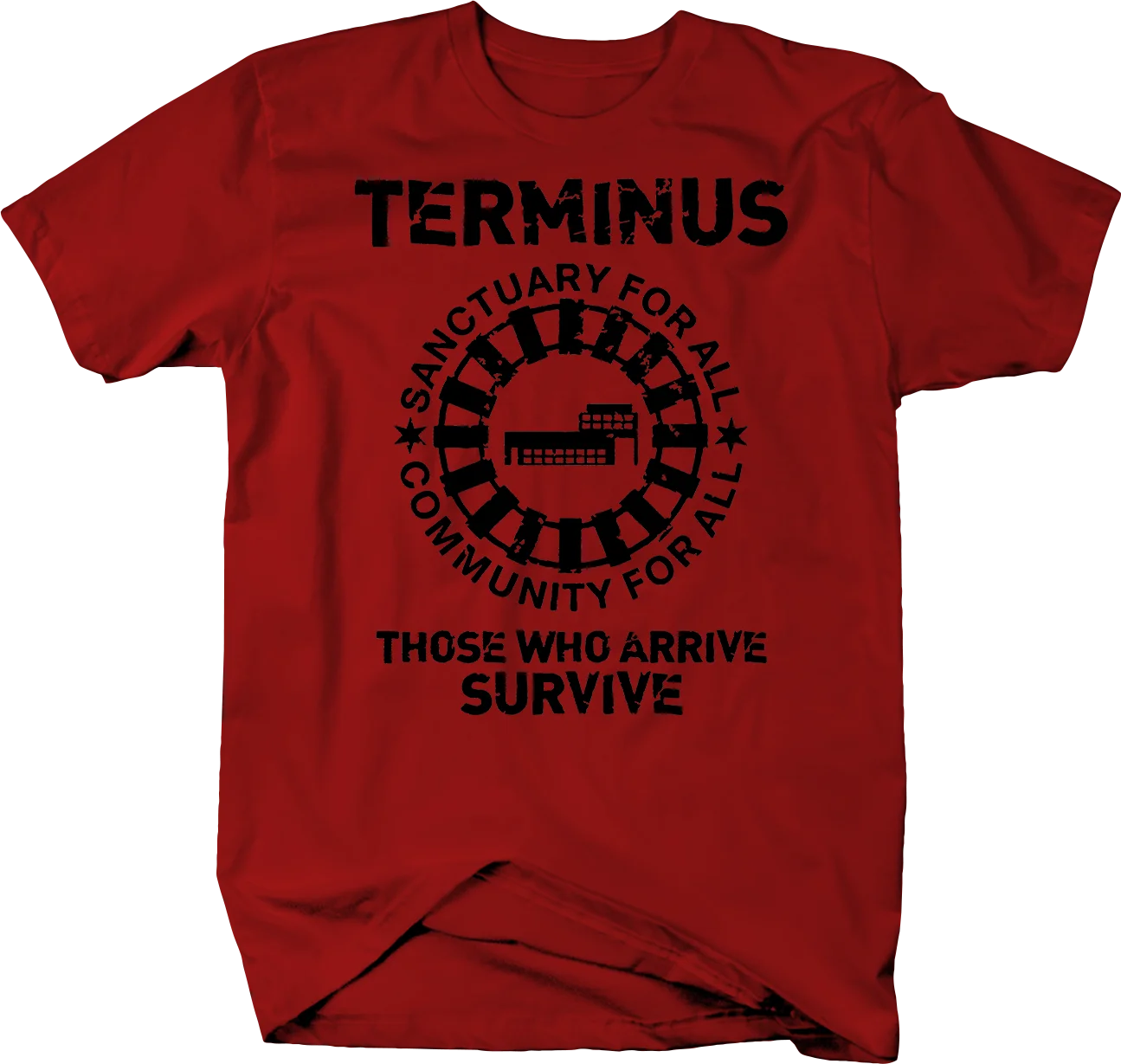 

Terminus Sanctuary Dead Zombie Survive Tshirt