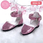 Кукольная обувь для шарнирных кукол 1-6 размеров, модная обувь для отдыха, сандалии принцессы, трехцветные дополнительные аксессуары для кукол