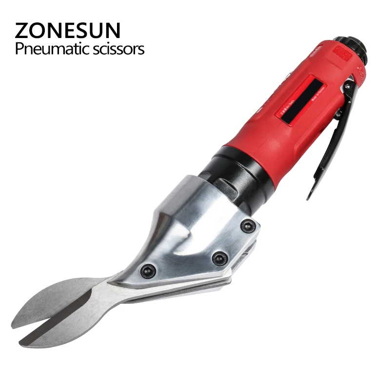 ZONESUN пневматические ножницы прямого типа лист из нержавеющей стали для резки