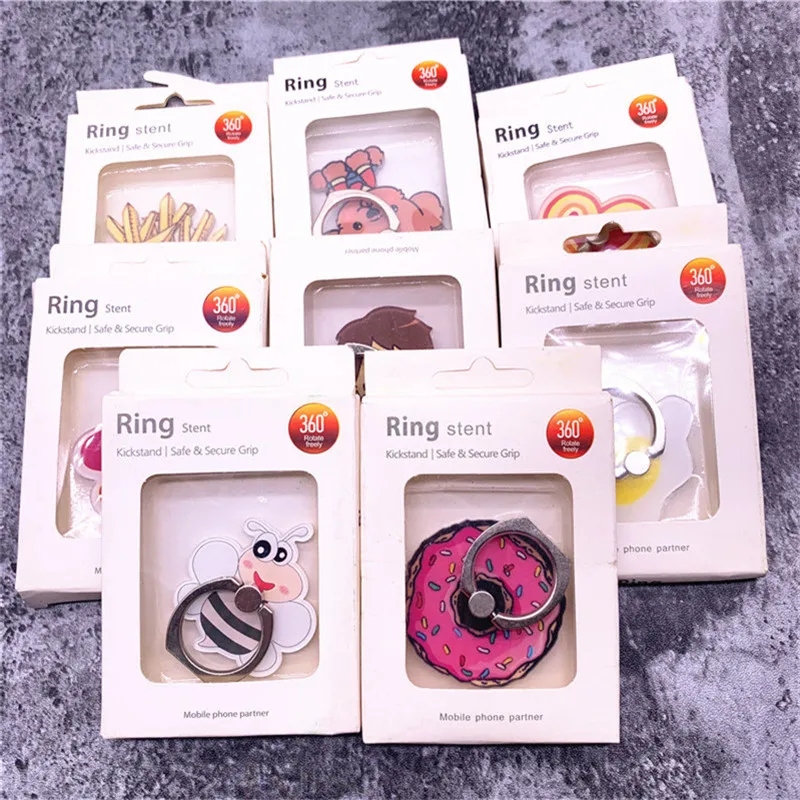 10 шт. держатель для телефона с героями мультфильмов подставка милый кот собака