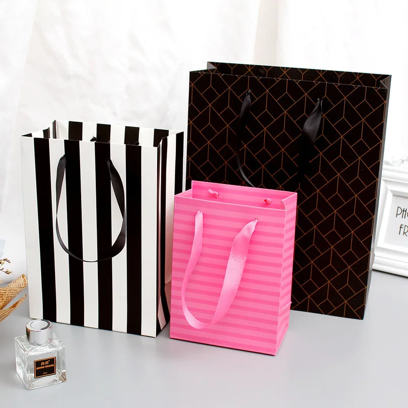 party favors gift bag cajas de regalo paper bags for gifts box packaging Shopping Bag подарочный пакет with handles | Дом и сад