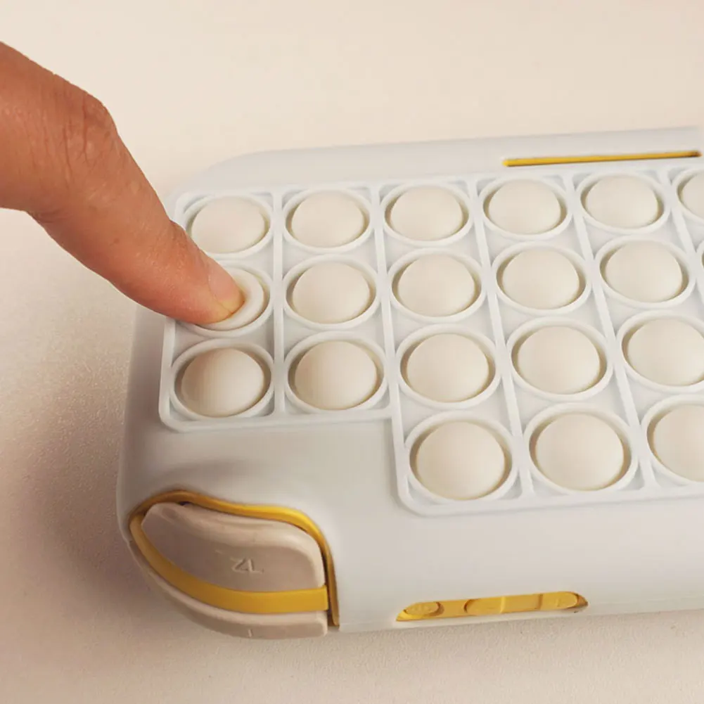 

Anti Anxiety Silicone Case for Nintendo Switch Lite Cover Anti Stress Squeeze Sensory Push Bubble Brinquedos