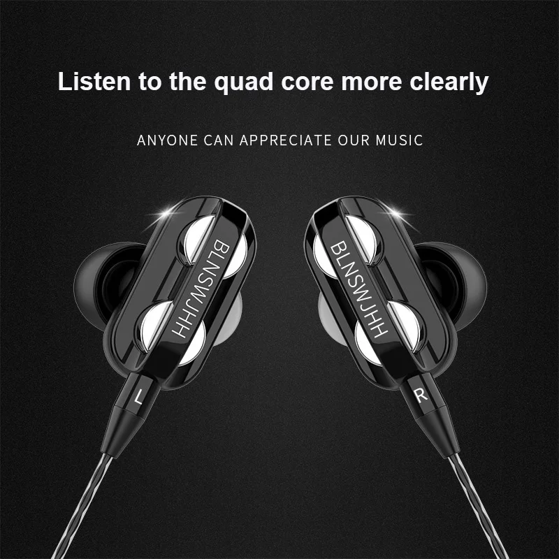 Музыкальные наушники GIAUSA игровые стереонаушники для телефона Xiaomi с микрофоном