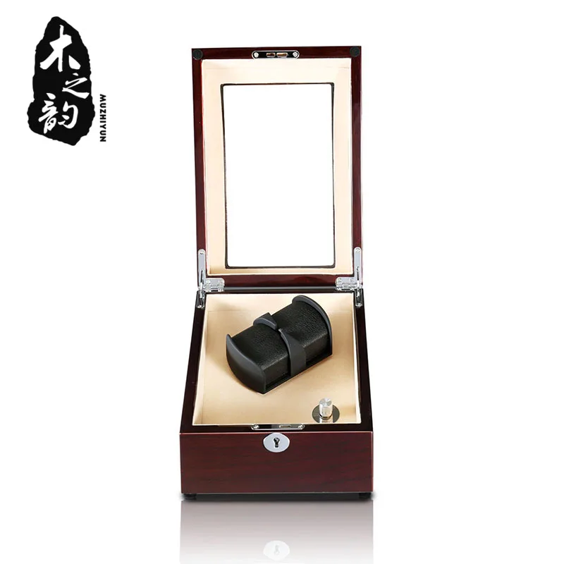 Часы Winder Box чехол для хранения шейкер дисплей автоматический деревянный один
