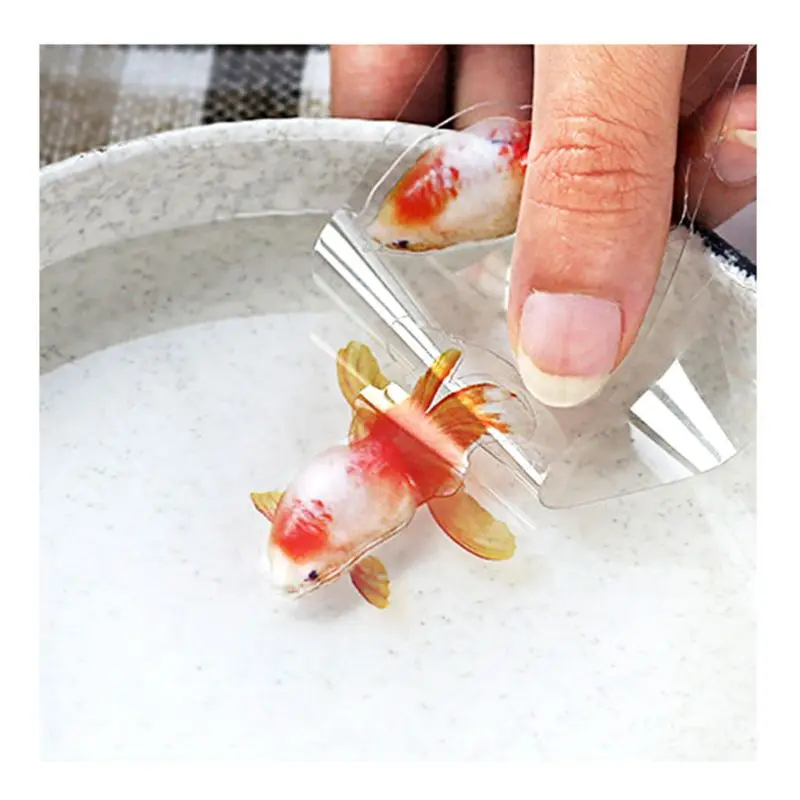 Полимерная наклейка сделай сам поделки рыба 3D форма материал для украшения