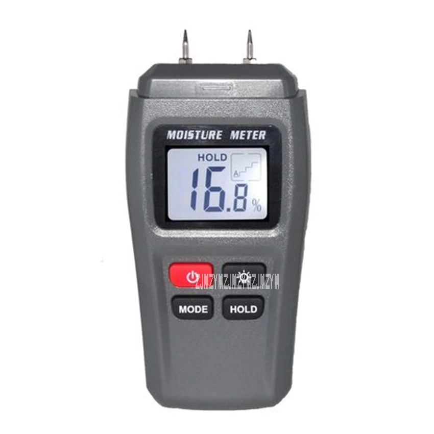 YHT01 Digital Wood Moisture Meter Hygrometer Timber Carton Damp Detector Tree Density Tester Humidity 0.0-99.0% | Инструменты