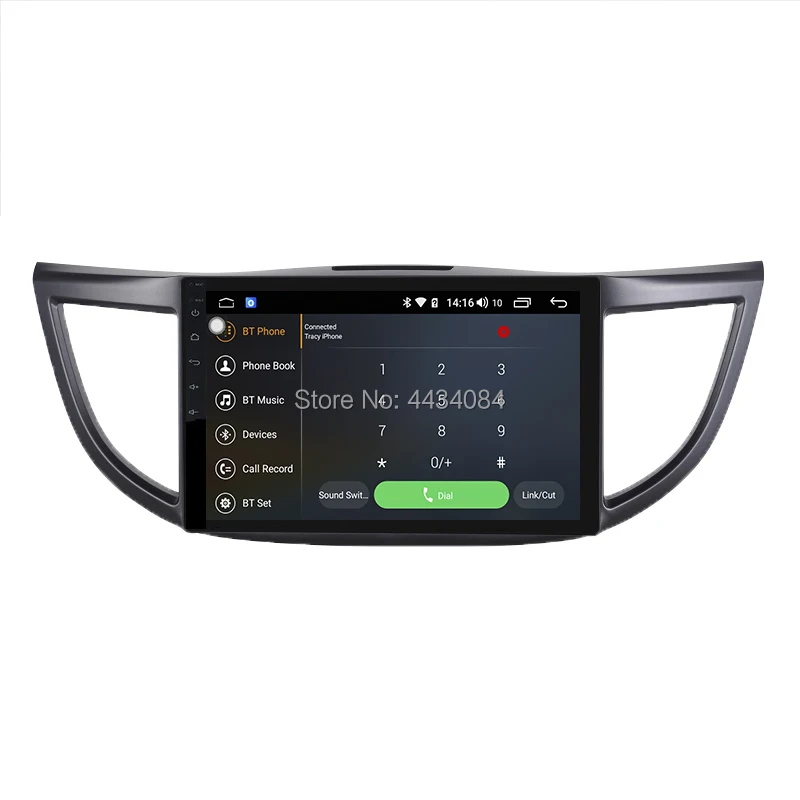 Ouchuangbo car audio gps radio for CRV CR-V 2012-2016 android 9.0 OS 4GB+64GB octa 8 core support 4G internet BT swc spainsh | Автомобили
