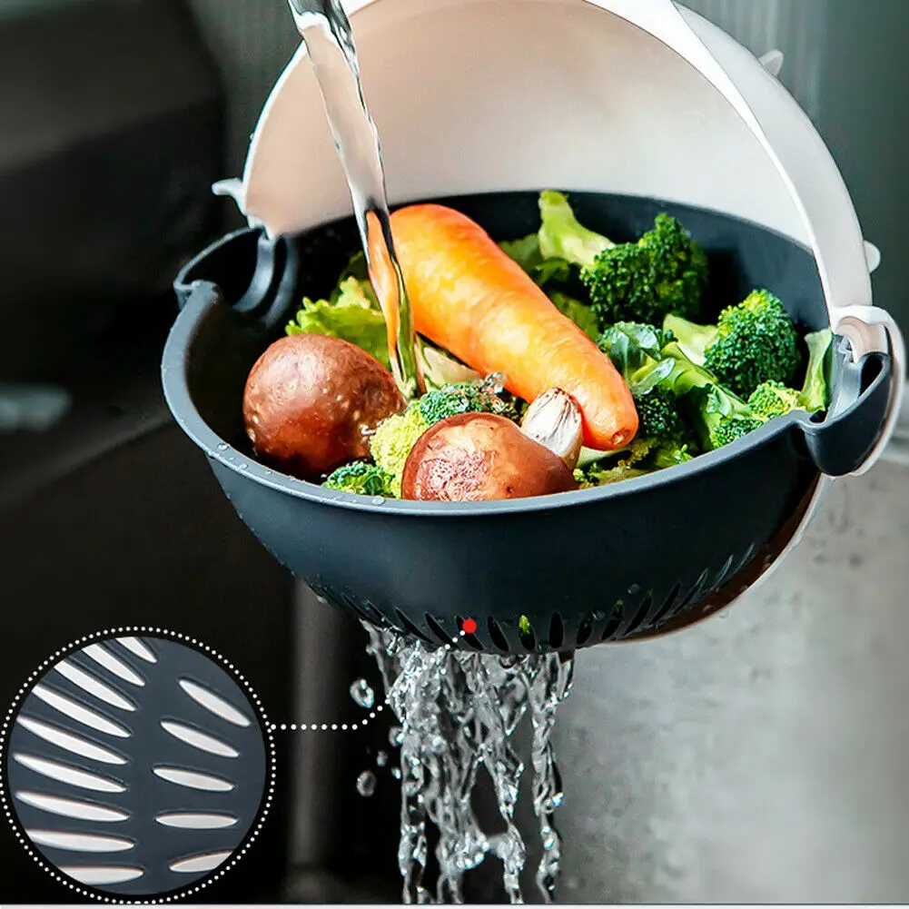 

2019 New Multifunction Rotate The Vegetable Potato cutter Slicer Creative Kitchen Tools Vegetable Tools