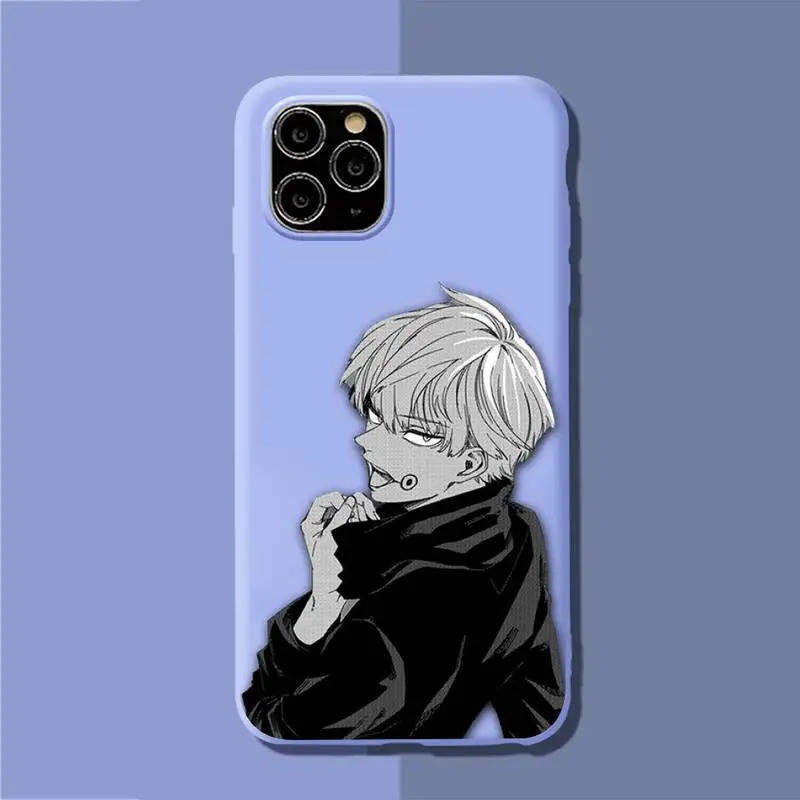 

Anime Jujutsu Kaisen Inumaki Toge Phone Case for iphone 11 12 mini pro max 7 8 plus 6 6s x xs max xr coque