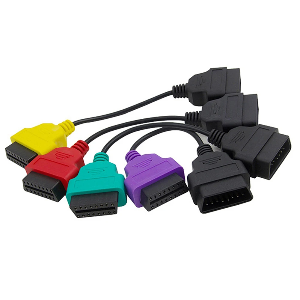 

ELM327 OBD 2 кабель для Fiat ECU 16 Pin MultiECUScan OBD2 OBD диагностический инструмент сканер считыватель кодов адаптер автомобильный соединительный кабель