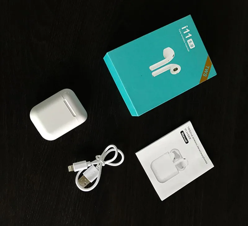 I11 TWS Bluetooth 5,0 Беспроводные наушники с голубыми зубами для Xiaomi huawei iPhone X7 samsung S6 bluetooth наушники