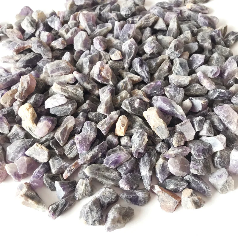 50 г натуральный фиолетовый аметист кварц необработанный кристалл образец породы