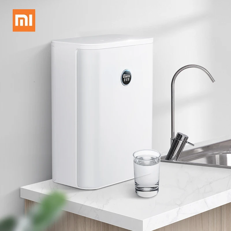 Xiaomi очиститель воды 1.6л/мин 5 уровень фильтрации тяжелых металлов Интеллектуальный очиститель воды здоровый санитарный фильтр для воды 5500L