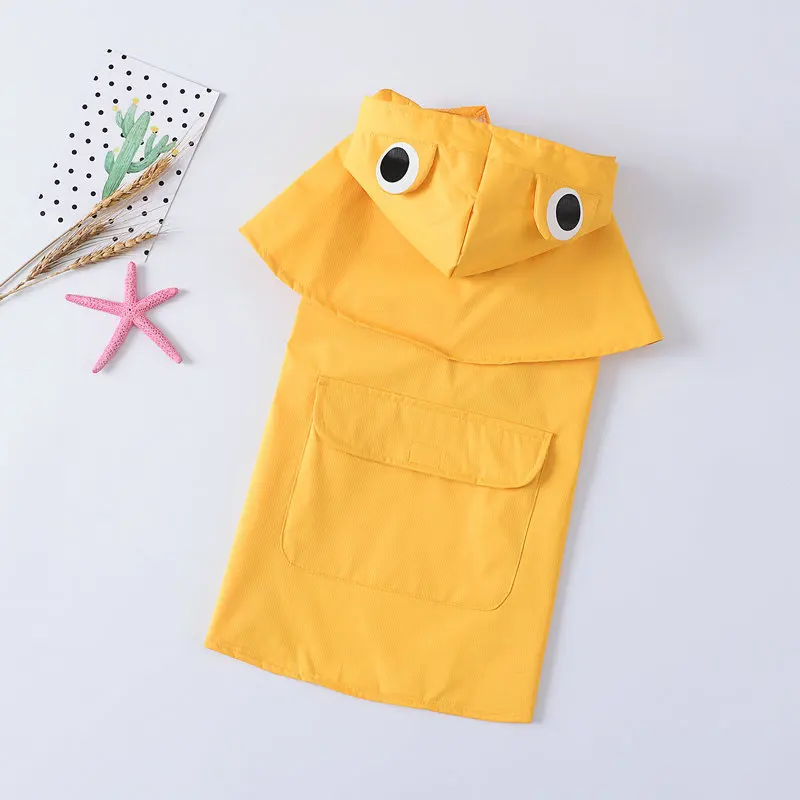 

New hot dog raincoat pet Teddy VIP pet clothing four legged dog poncho