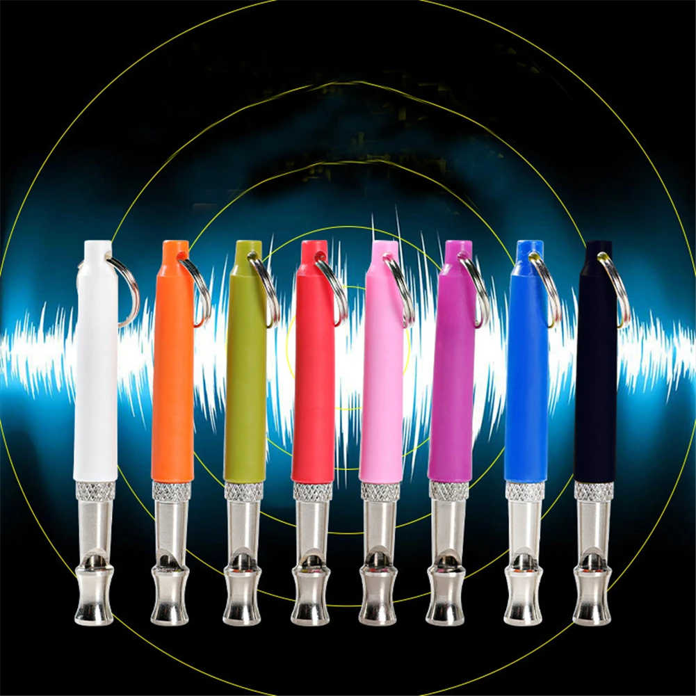 

Dog Training Deterrent Obedience Whistles Pet Stop Barking Bark Control Whistle Puppy Training Ultrasonic Flute Whistle