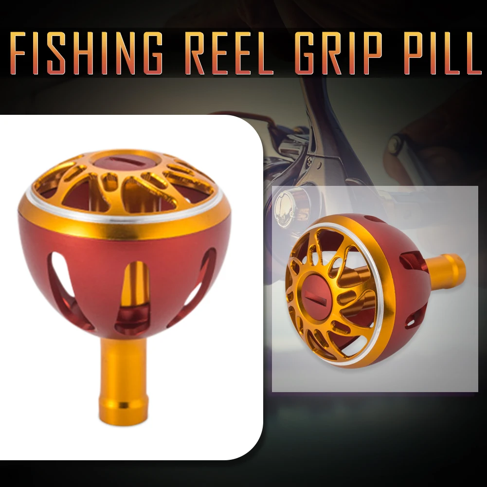 

Metal Aluminum Alloy Grip Fishing Wheel Handle Fishing Reel Accessory Spinning Compression Resistance Outdoor Fishing