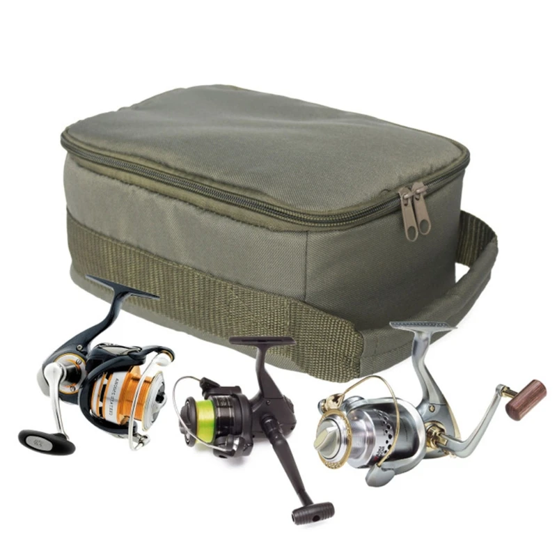 

Outdoor Fishing Tackle Bag Large Fishing Bait Line Storage Box Water-Resistant Hand Messenger Bag Portable Pack Outdoor Fishing