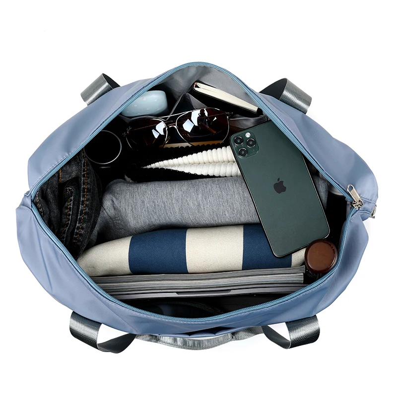 

Waterproof Foldable Fashion Travel Duffle Bag Storage Compression Men Handbag Packing Cubes Duffle Bag Weekend Sac Cabas Luggage