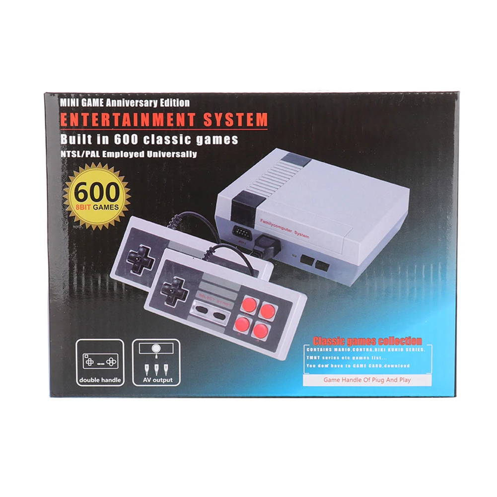 Игровой автомат AV выход Ретро Классический Ручной игровой плеер ТВ видео игровая