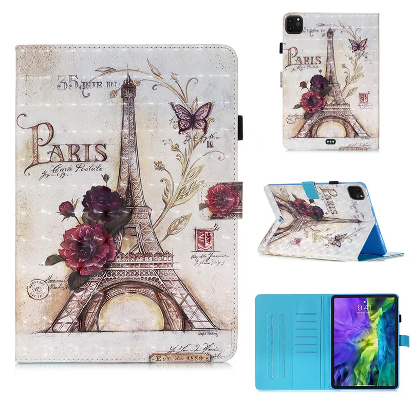 

Tablet Cover For Apple IPad Air 4 10.9 inch 2020 Cartoon Unicorn Leather Case For Ipad Air4 Air 4th Generation A2072 Cover Cases