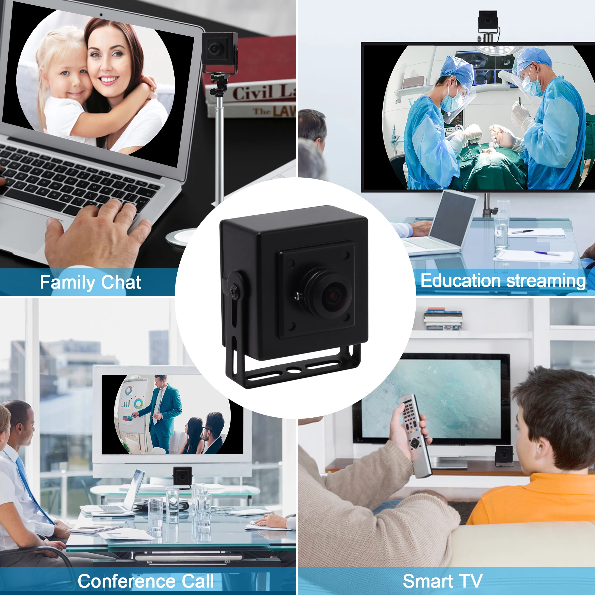 1MP 720P Cmos OmniVision OV9712 MJPEG YUY2 30fps мини UVC бесдрайверная широкоугольная рыбий глаз Usb