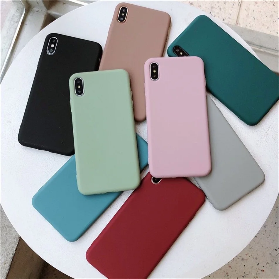 

Pure Color Phone Case FOR VIVO Simple Candy Color Phone Case Y53 Y69 Y71 Y91/Y95 Y91C Y20 Y20I