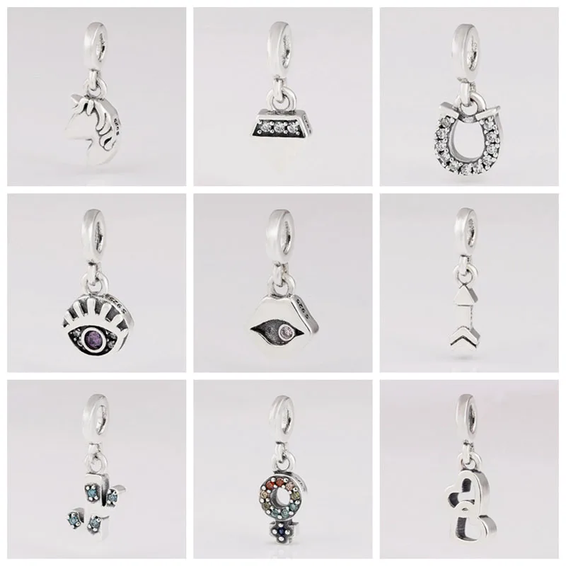 

Original 925 Sterling Silver Charm Me Series Of Pendants Fit Pandora Women Bracelet & Necklace Diy Jewelry