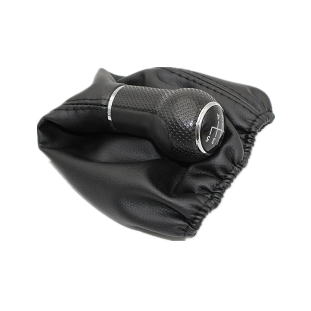 Ручка переключения передач для автомобиля 5 скоростей с кожаными ботинками Seat