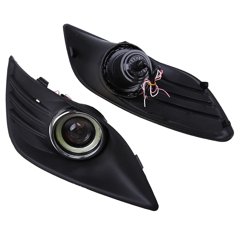 Car DRL LED Light Angel Eyes Daytime Running Front Foglamp Set for Ford Focus MK2(DB3) Sedan 2008 2009 2010 Pre-facelift | Автомобили и