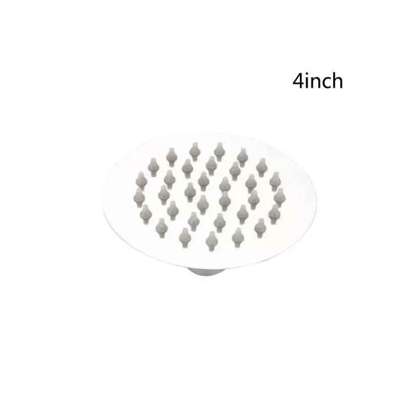 Круглая/квадратная насадка для душа E8FE из нержавеющей стали дождевая смеситель