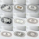 Нескользящий коврик для ванной, овальный коврик для ванной, скандинавский входной коврик для гостиной, спальни, коврики для ванной комнаты