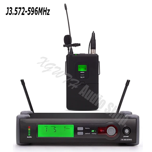 SLX24 BETA58A SM58 SM 58 UHF беспроводной микрофон Система одна запись студия динамические ручные микрофоны караоке домашний микрофон микрофоны - Цвет: Lavaler 572-596MHz
