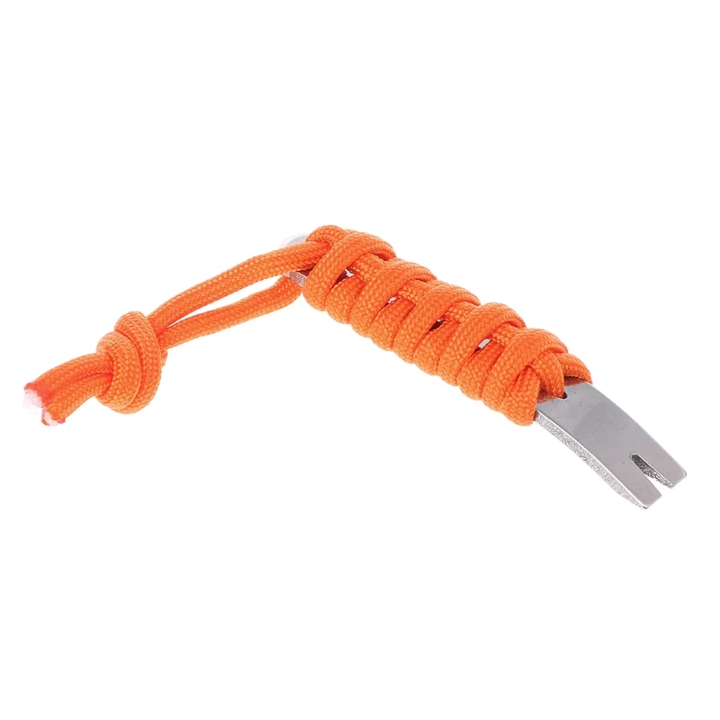 Mini EDC инструмент рукоятки Карманный лом рычаг Паракорд скребок открывалка