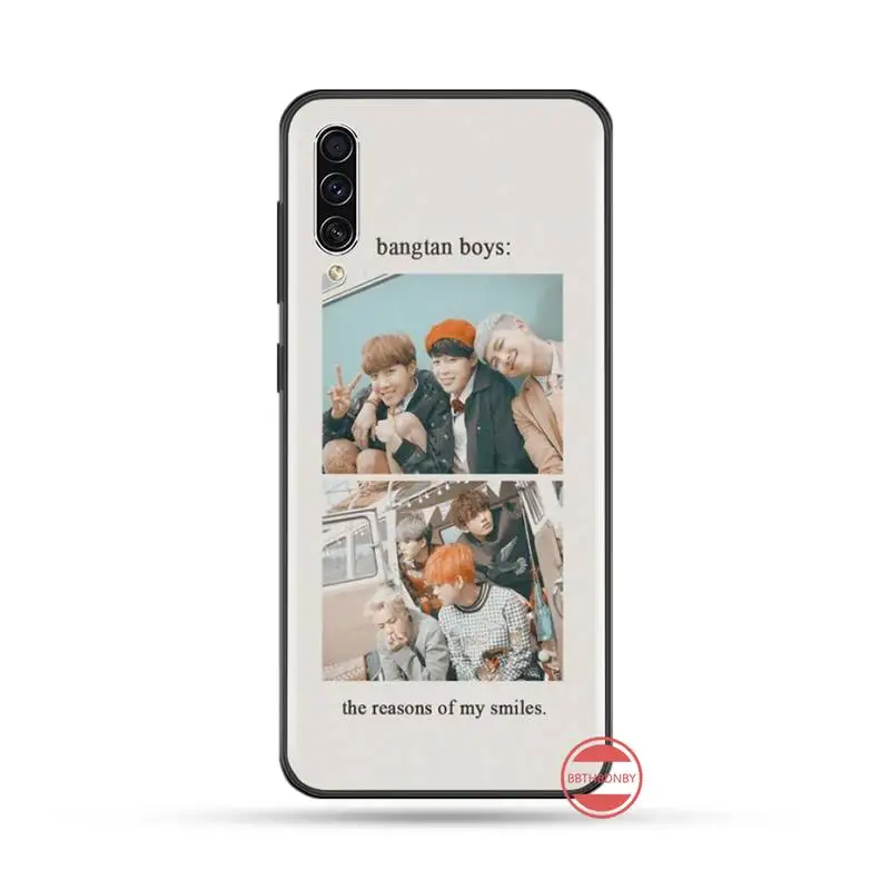 Kpop boy Корейская группа корейский поп музыка мягкий чехол для телефона Samsung A20 A30 30s