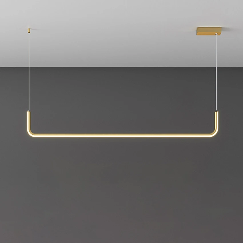 Скандинавская светодиодная Подвесная лампа современный простой светильник